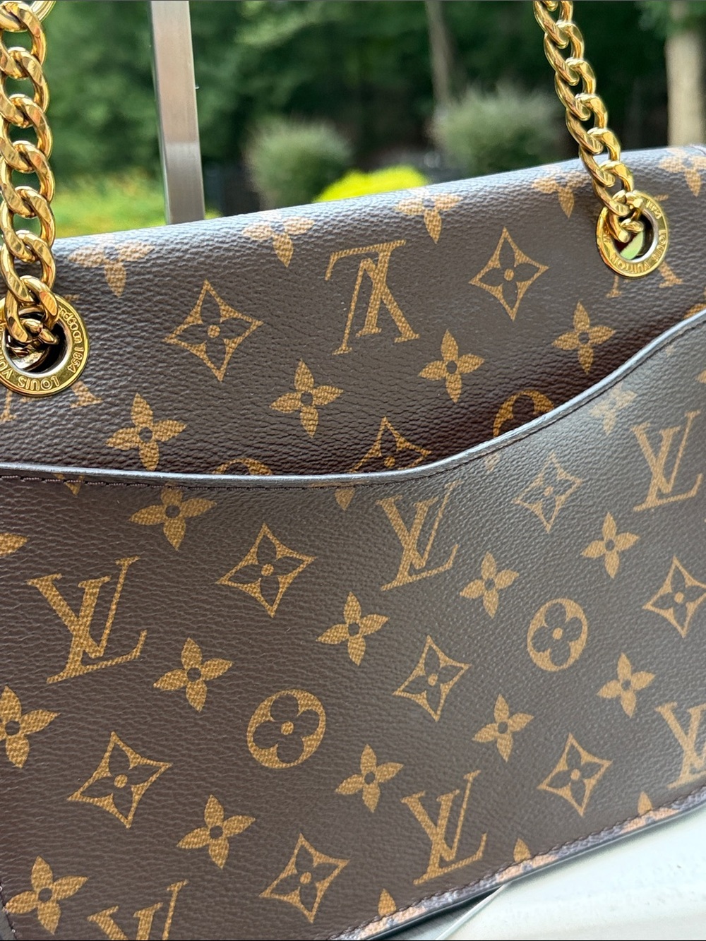 Louis Vuitton Passy Handbag worn Shoulder or Crossbody Gorgeous Condition - Picture 9 of 17